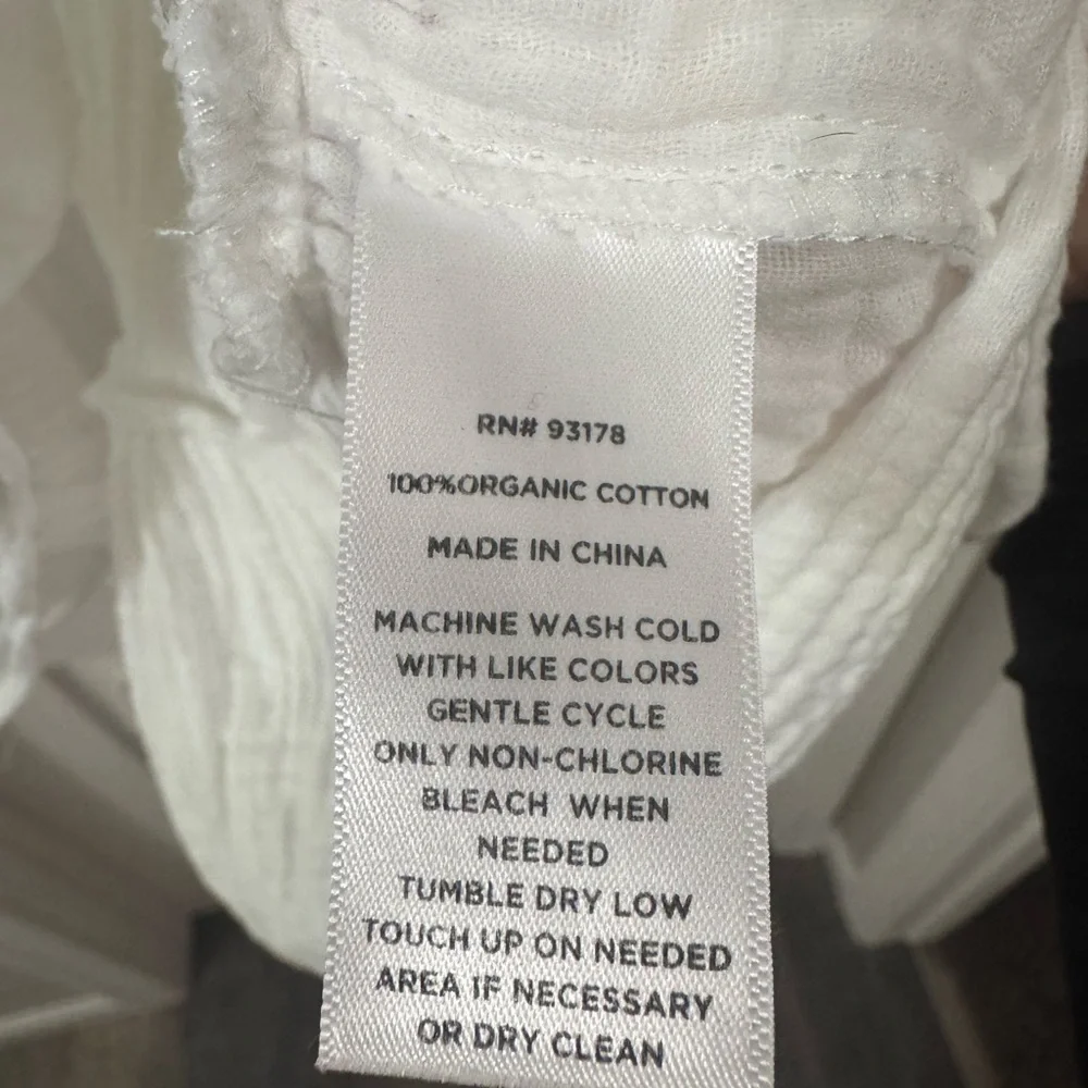 Magaschoni White V-Neck Dress - Picture 3 of 10
